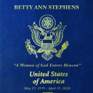 passport betty ann stephens